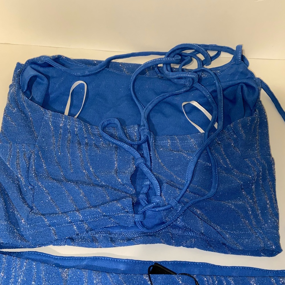 Glitter Matching Pants Set - Picture 2 of 6